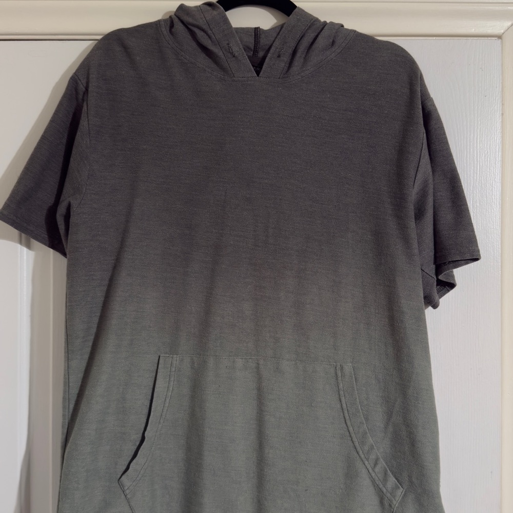Men's Charcoal Hooded Sweatshirt